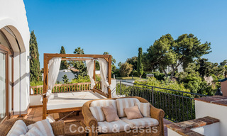 Spacious Andalusian villa with sea views for sale in El Rosario, East Marbella 805970 