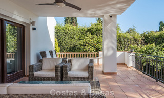 Spacious Andalusian villa with sea views for sale in El Rosario, East Marbella 805976 