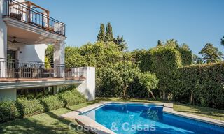 Spacious Andalusian villa with sea views for sale in El Rosario, East Marbella 805978 