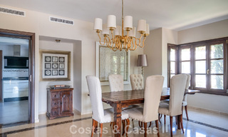 Spacious Andalusian villa with sea views for sale in El Rosario, East Marbella 805980 