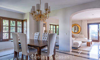 Spacious Andalusian villa with sea views for sale in El Rosario, East Marbella 805984 