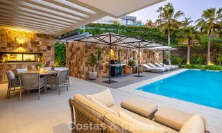 Luxury modern villa with sea views for sale in Nueva Andalucia’s Golf Valley, Marbella 806058 