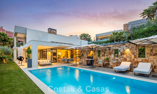 Luxury modern villa with sea views for sale in Nueva Andalucia’s Golf Valley, Marbella 806059 