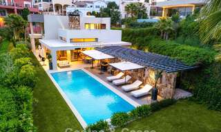 Luxury modern villa with sea views for sale in Nueva Andalucia’s Golf Valley, Marbella 806063 