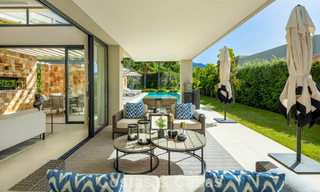 Luxury modern villa with sea views for sale in Nueva Andalucia’s Golf Valley, Marbella 806066 