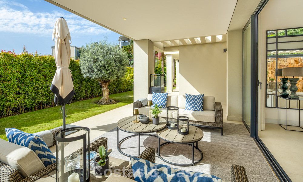 Luxury modern villa with sea views for sale in Nueva Andalucia’s Golf Valley, Marbella 806067