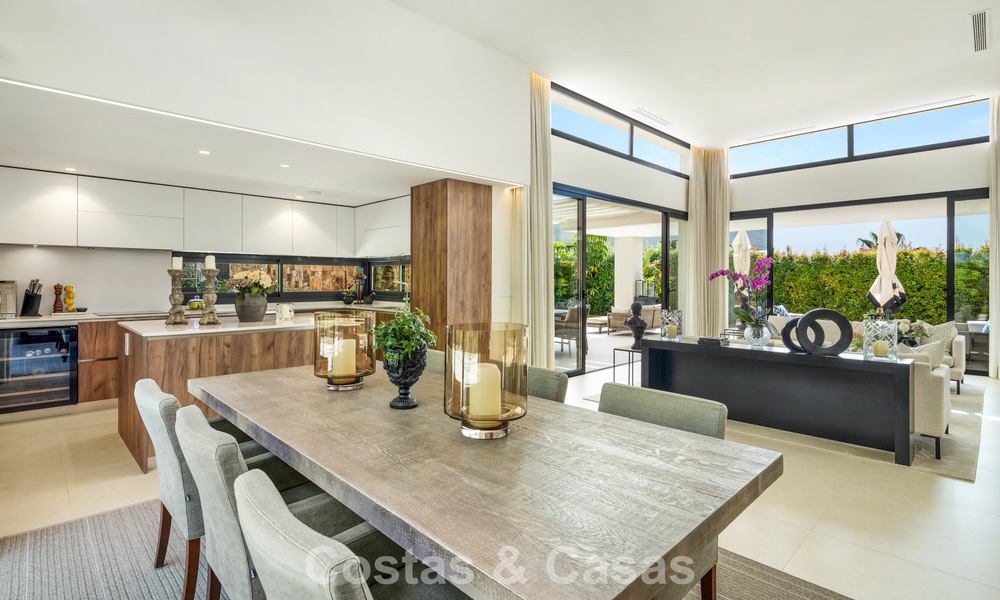 Luxury modern villa with sea views for sale in Nueva Andalucia’s Golf Valley, Marbella 806073