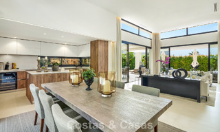 Luxury modern villa with sea views for sale in Nueva Andalucia’s Golf Valley, Marbella 806073 