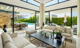 Luxury modern villa with sea views for sale in Nueva Andalucia’s Golf Valley, Marbella 806076 