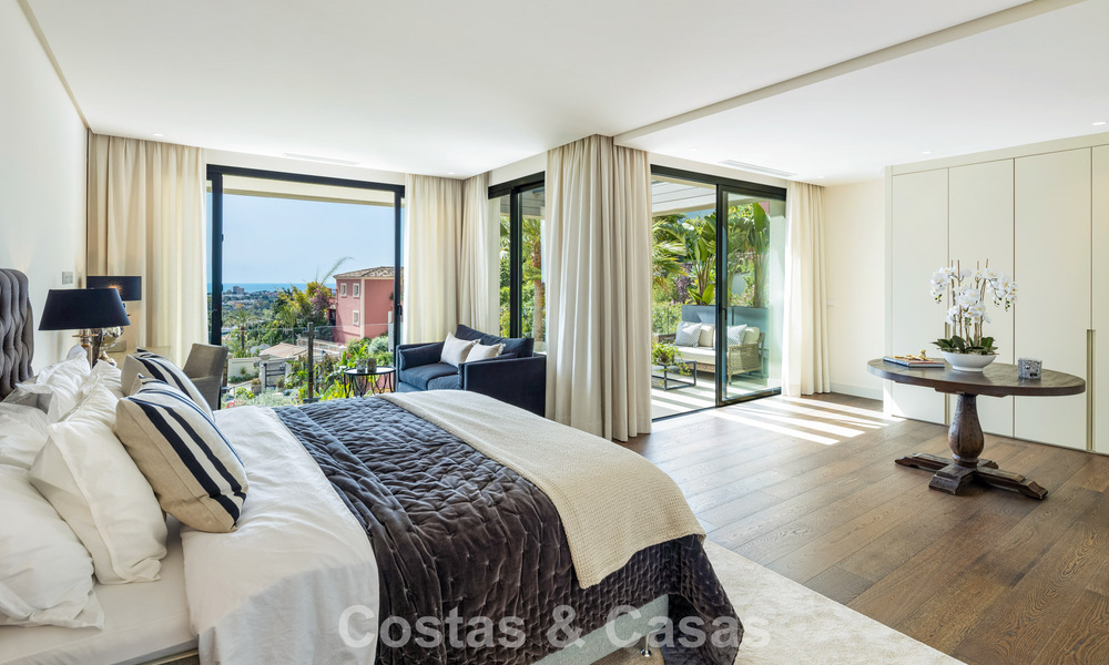 Luxury modern villa with sea views for sale in Nueva Andalucia’s Golf Valley, Marbella 806079