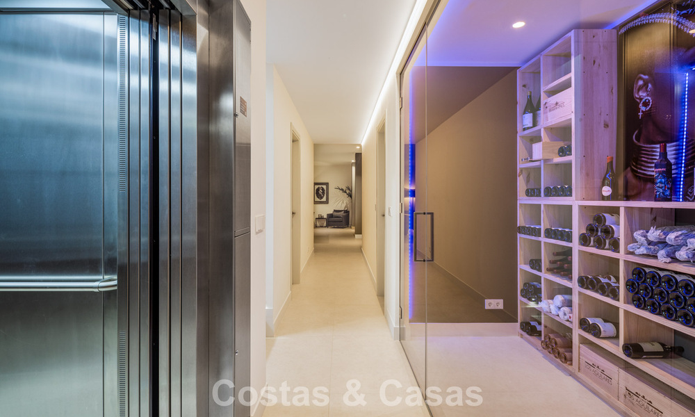 Luxury modern villa with sea views for sale in Nueva Andalucia’s Golf Valley, Marbella 806083