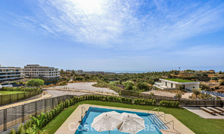 New duplex apartment with panoramic sea views for sale on the New Golden Mile between Marbella and Estepona 806114 