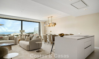 New duplex apartment with panoramic sea views for sale on the New Golden Mile between Marbella and Estepona 806116 