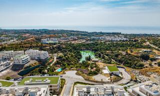 New duplex apartment with panoramic sea views for sale on the New Golden Mile between Marbella and Estepona 806120 
