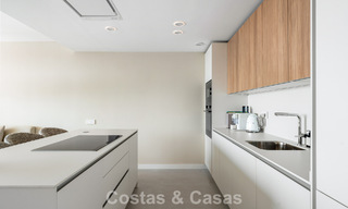 New duplex apartment with panoramic sea views for sale on the New Golden Mile between Marbella and Estepona 806126 