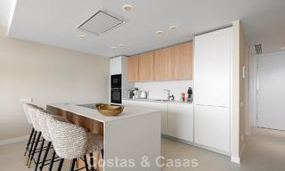 New duplex apartment with panoramic sea views for sale on the New Golden Mile between Marbella and Estepona 806130 