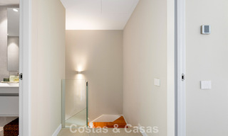 New duplex apartment with panoramic sea views for sale on the New Golden Mile between Marbella and Estepona 806139 