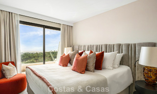 New duplex apartment with panoramic sea views for sale on the New Golden Mile between Marbella and Estepona 806143 