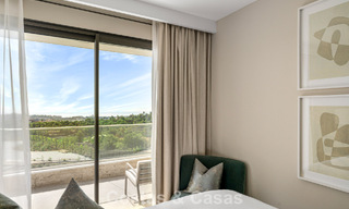 New duplex apartment with panoramic sea views for sale on the New Golden Mile between Marbella and Estepona 806145 
