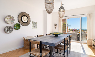 Fully renovated apartment with panoramic sea views for sale in the golf valley of Nueva Andalucía, Marbella 806181 