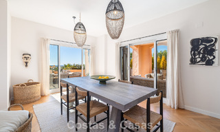 Fully renovated apartment with panoramic sea views for sale in the golf valley of Nueva Andalucía, Marbella 806185 