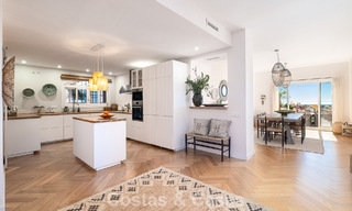 Fully renovated apartment with panoramic sea views for sale in the golf valley of Nueva Andalucía, Marbella 806186 