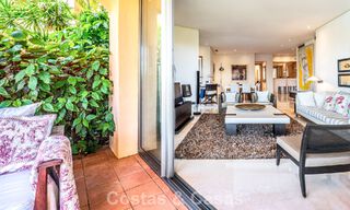 Exclusive ground-floor apartment with private garden for sale on Marbella’s Golden Mile 806222 