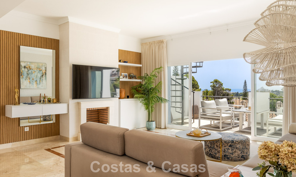 Turnkey, spacious apartment for sale in an Andalusian resort-style complex in Marbella - Benahavís 806231
