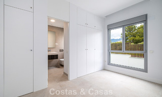 Brand-new, spacious, luxury, duplex penthouse with private pool and sea views for sale on the golf course in East Marbella 806353 