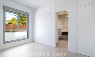 Brand-new, spacious, luxury, duplex penthouse with private pool and sea views for sale on the golf course in East Marbella 806358 