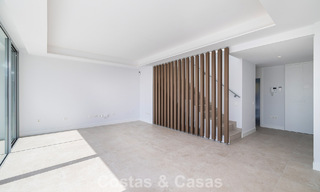Brand-new, spacious, luxury, duplex penthouse with private pool and sea views for sale on the golf course in East Marbella 806367 