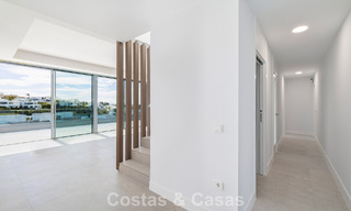 Brand-new, spacious, luxury, duplex penthouse with private pool and sea views for sale on the golf course in East Marbella 806374 