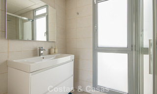 Modern penthouse with generous solarium for sale just a stone’s throw from the beach in Elviria, East Marbella 806408 