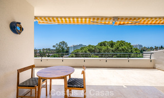 Luxury duplex penthouse for sale directly on the golf course, close to all amenities in Guadalmina Alta and San Pedro, Marbella 806444 