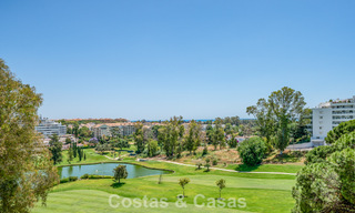 Luxury duplex penthouse for sale directly on the golf course, close to all amenities in Guadalmina Alta and San Pedro, Marbella 806446 