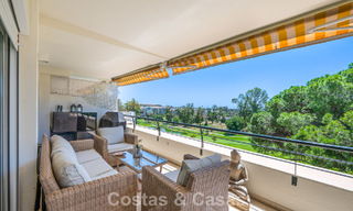 Luxury duplex penthouse for sale directly on the golf course, close to all amenities in Guadalmina Alta and San Pedro, Marbella 806466 