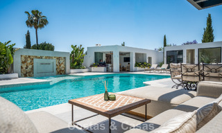 Brand-new modern family villa with swimming pool for sale on the New Golden Mile between Marbella and Estepona 806613 