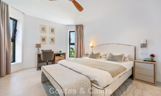 Brand-new modern family villa with swimming pool for sale on the New Golden Mile between Marbella and Estepona 806616 