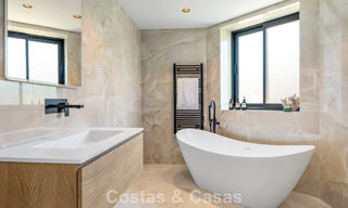 Brand-new modern family villa with swimming pool for sale on the New Golden Mile between Marbella and Estepona 806617 