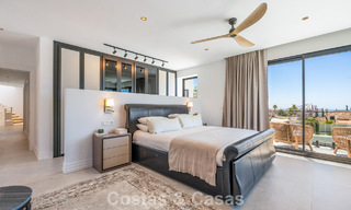 Brand-new modern family villa with swimming pool for sale on the New Golden Mile between Marbella and Estepona 806625 