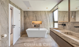 Brand-new modern family villa with swimming pool for sale on the New Golden Mile between Marbella and Estepona 806626 