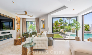 Brand-new modern family villa with swimming pool for sale on the New Golden Mile between Marbella and Estepona 806628 