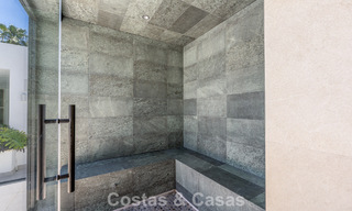 Brand-new modern family villa with swimming pool for sale on the New Golden Mile between Marbella and Estepona 806630 