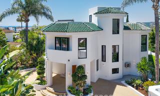 Brand-new modern family villa with swimming pool for sale on the New Golden Mile between Marbella and Estepona 806639 