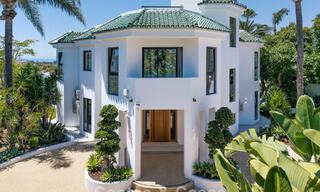 Brand-new modern family villa with swimming pool for sale on the New Golden Mile between Marbella and Estepona 806640 