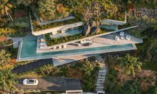 Groundbreaking design villa with spectacular sea views for sale in an exclusive golf resort in the Hills of Marbella - Benahavís 806654 