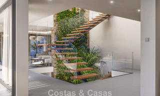 Groundbreaking design villa with spectacular sea views for sale in an exclusive golf resort in the Hills of Marbella - Benahavís 806657 
