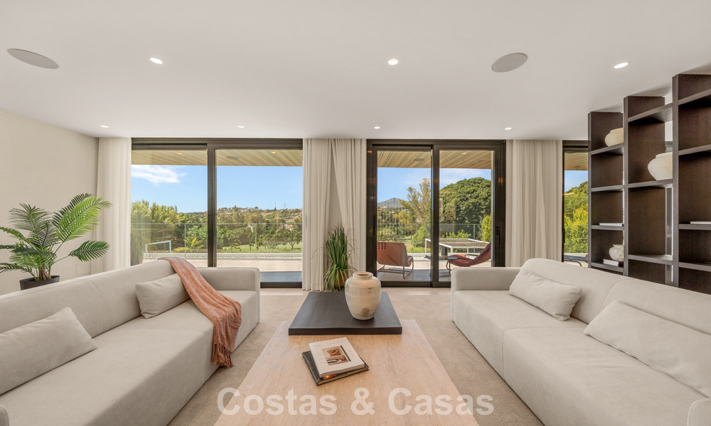 5-bedroom contemporary villa for sale frontline golf in Nueva Andalucía, Marbella 806754