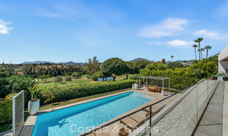5-bedroom contemporary villa for sale frontline golf in Nueva Andalucía, Marbella 806769 