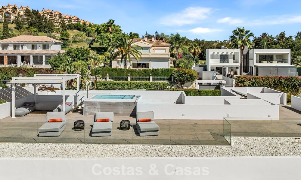 5-bedroom contemporary villa for sale frontline golf in Nueva Andalucía, Marbella 806776